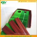 High Quality Mini golf wooden frame putting green trainer